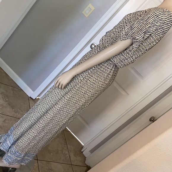 Lucky Brand Turkish Scarf boho print short sleeve maxi dress, XS NWOT - Picture 5 of 12